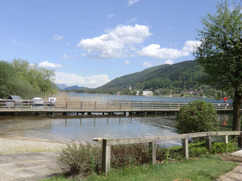 Kaspar Haus Kmb Seeblick Appartement Am Ossiacher See Mit Direktem Seezugang, Hallenbad 보덴스도르프 외부 사진